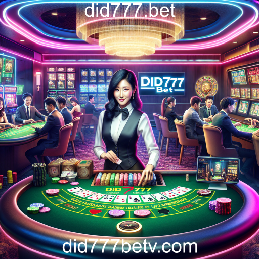 Descubra a Experiência dos Jogos 'Ao Vivo' no did777.bet